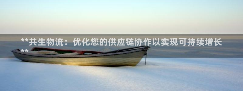 28圈官方平台：**共生物流：优化您