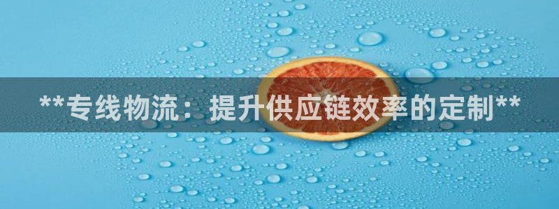 28圈怎么申请代理：**专线物流：提