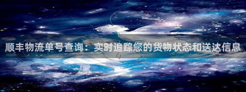 28圈APP是干什么的：顺丰物流单号